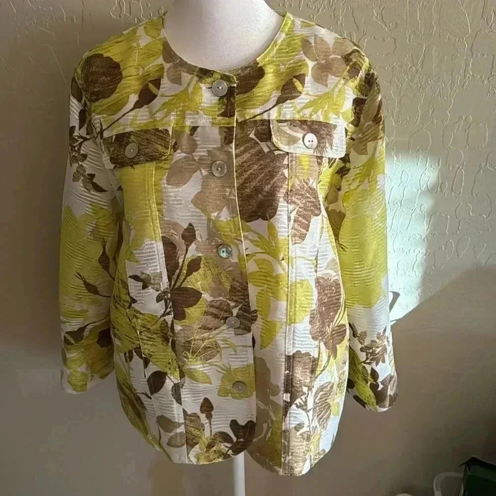 NWOT Alfred Dunner Blouse SZ 12 petite